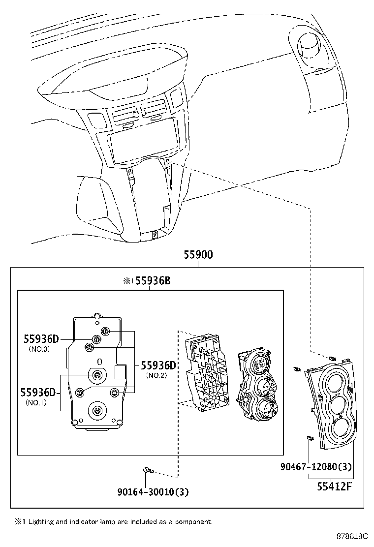Thumbnail 3 for 55900-0D280-B0