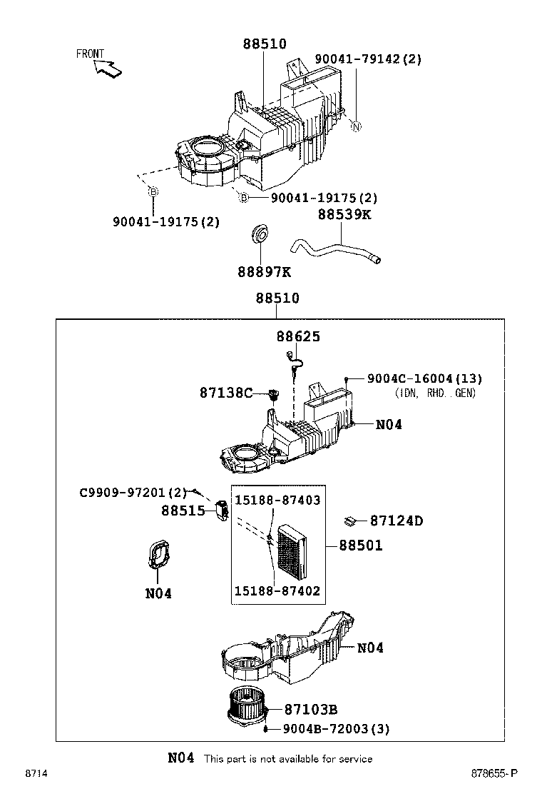 Thumbnail 4 for 88510-BZ080