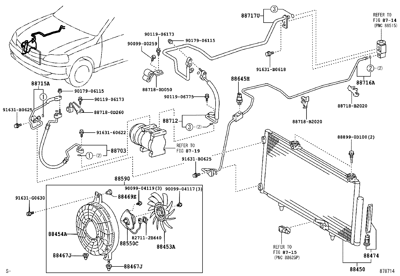 88453-0D010 FAN, COOLING product image