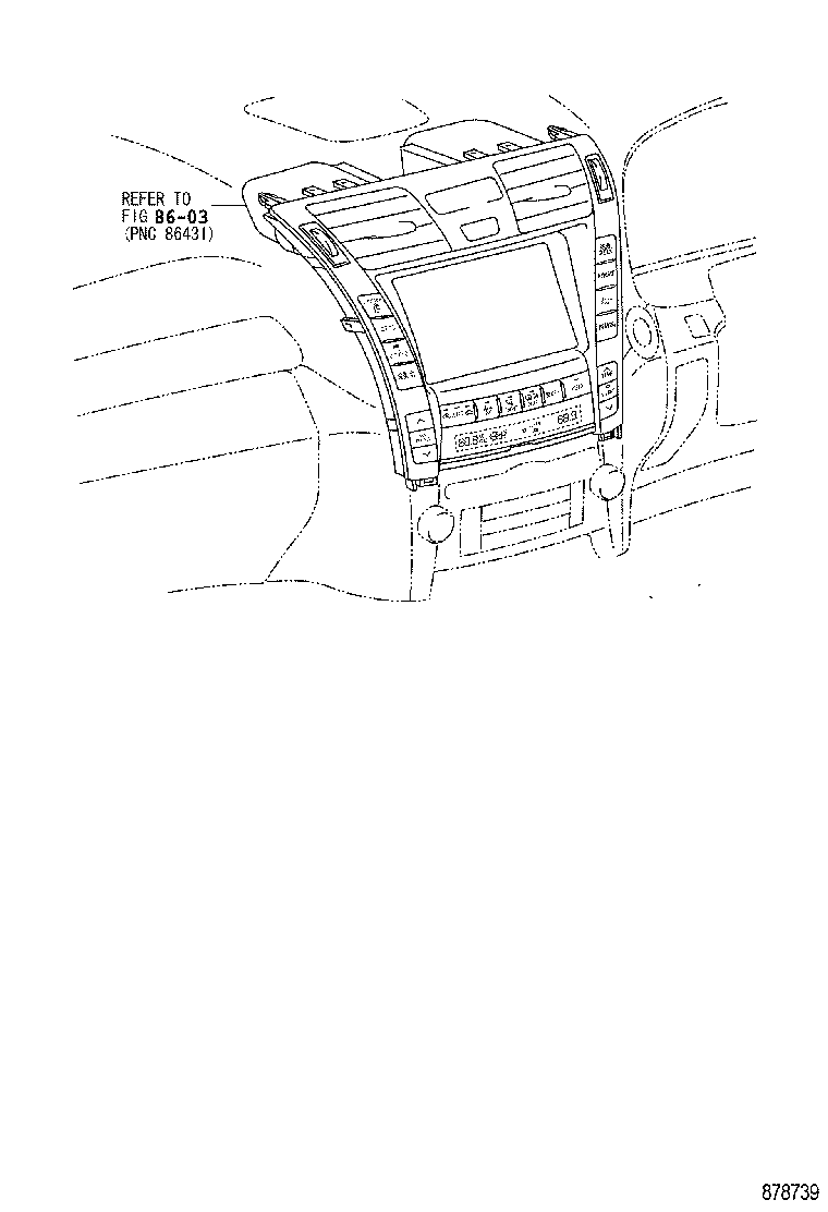 55844-50100 DUCT, HEATER TO REGISTER, NO.2 product image