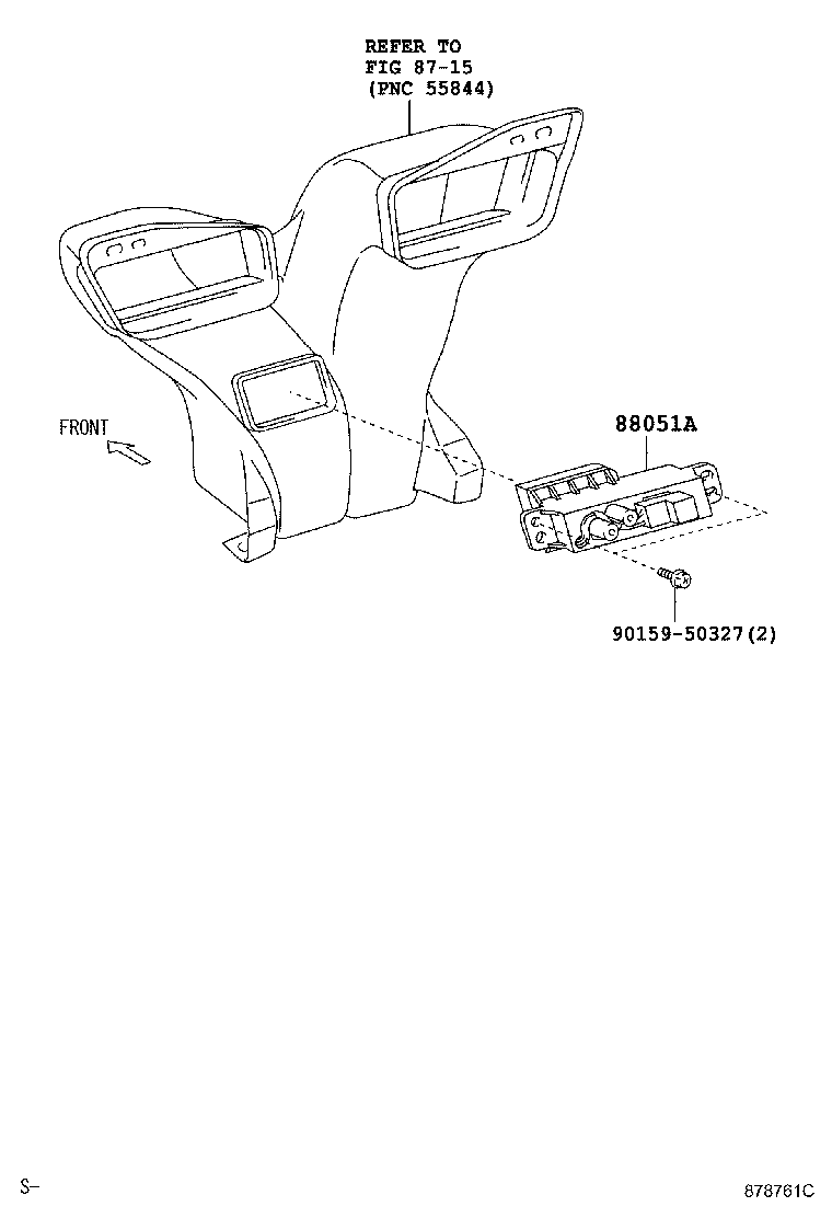 82212-50060 HARNESS SUB-ASSY, AIR PURIFIER product image
