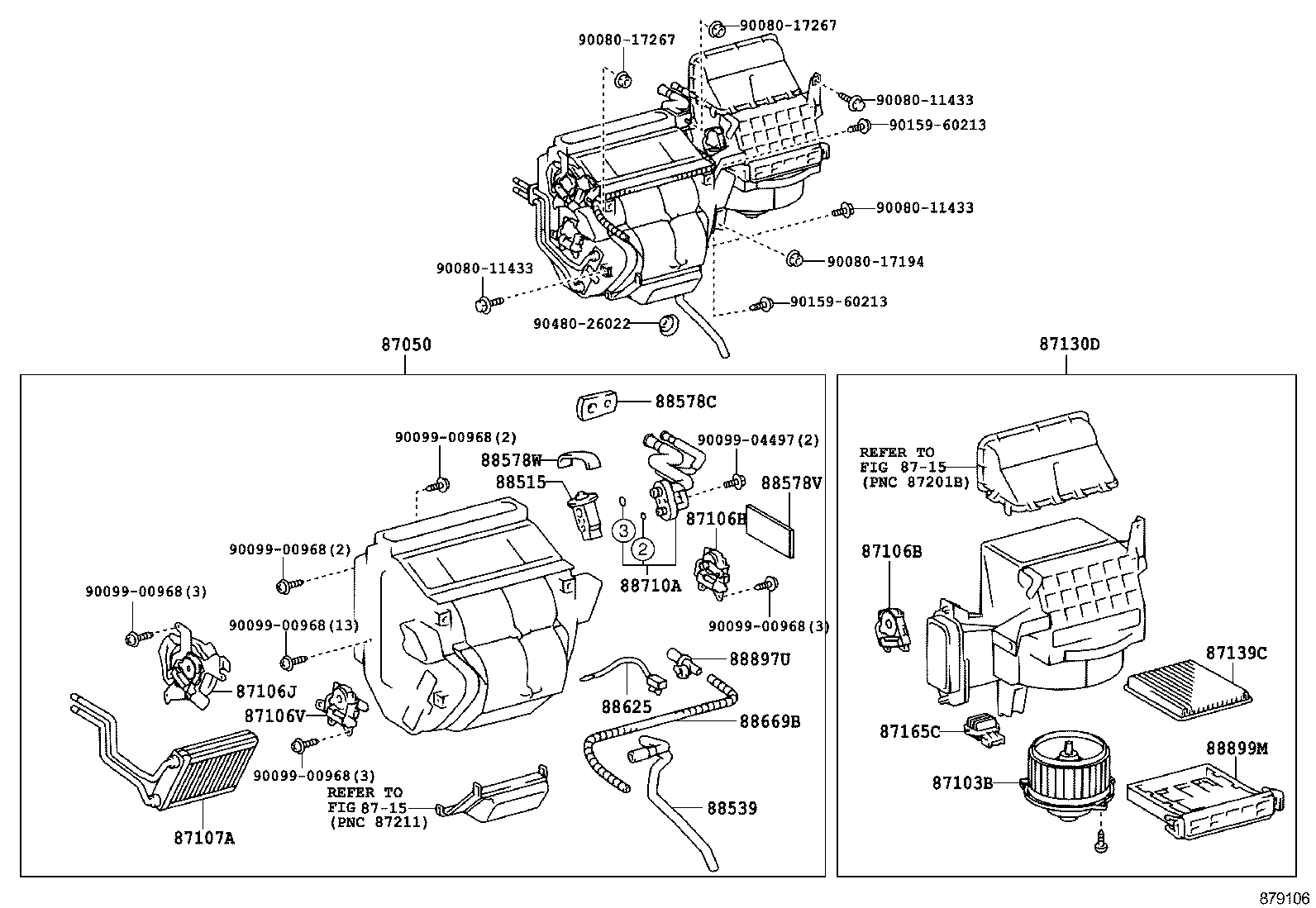 88750-08030 TRANSISTOR ASSY, BLOWER RESISTOR product image