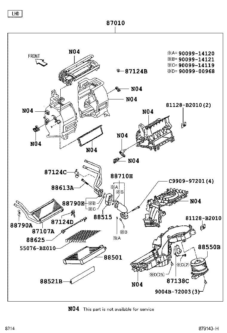 Thumbnail 11 for 88510-BZ080