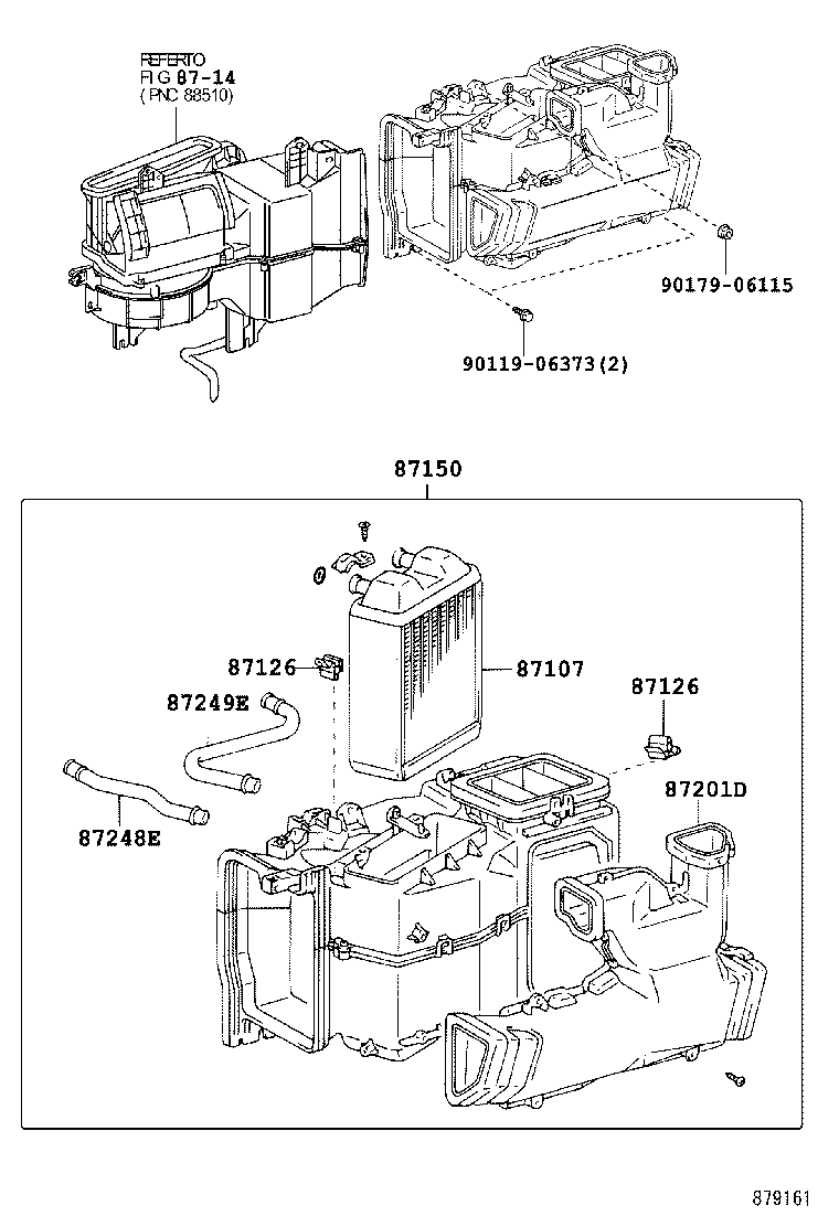 87240-60200 VALVE ASSY, WATER UNIT product image