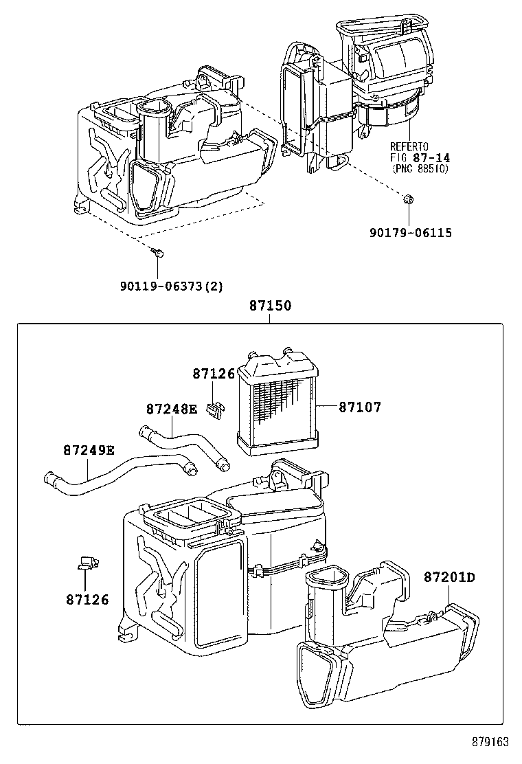 87240-60200 VALVE ASSY, WATER UNIT product image