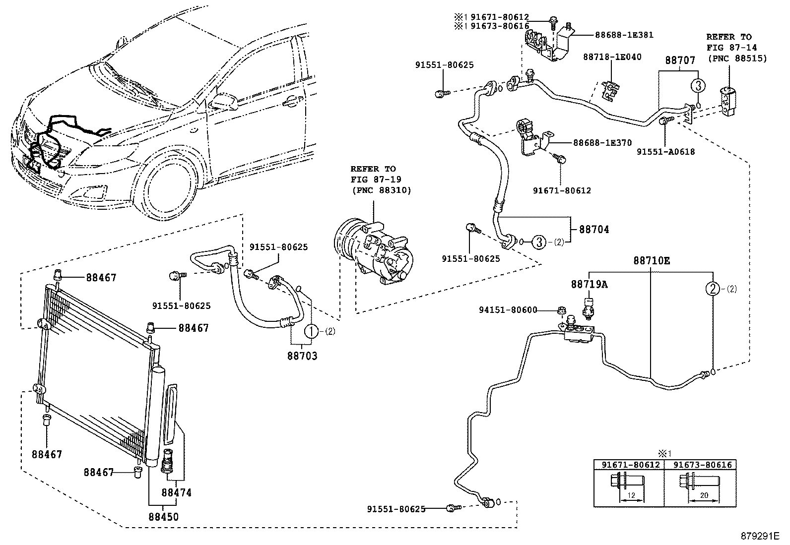 88703-02570 HOSE SUB-ASSY, DISCHARGE product image