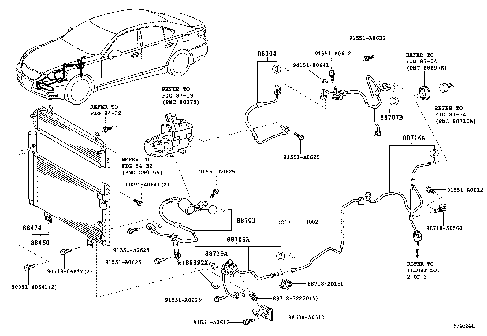 Toyota 88460-50230 CONDENSER ASSY, COOLER