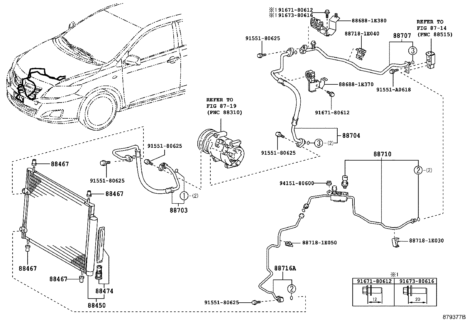 88703-02570 HOSE SUB-ASSY, DISCHARGE product image