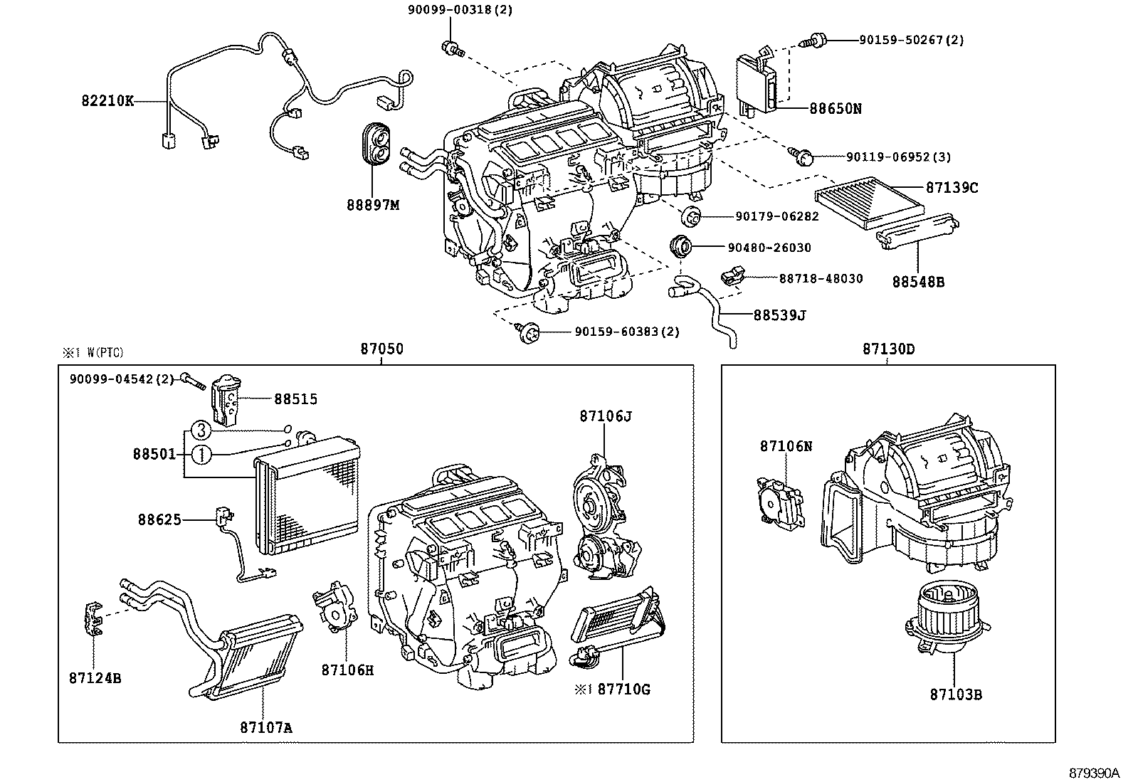 82212-48010 HARNESS ASSY, AIR CONDITIONER product image