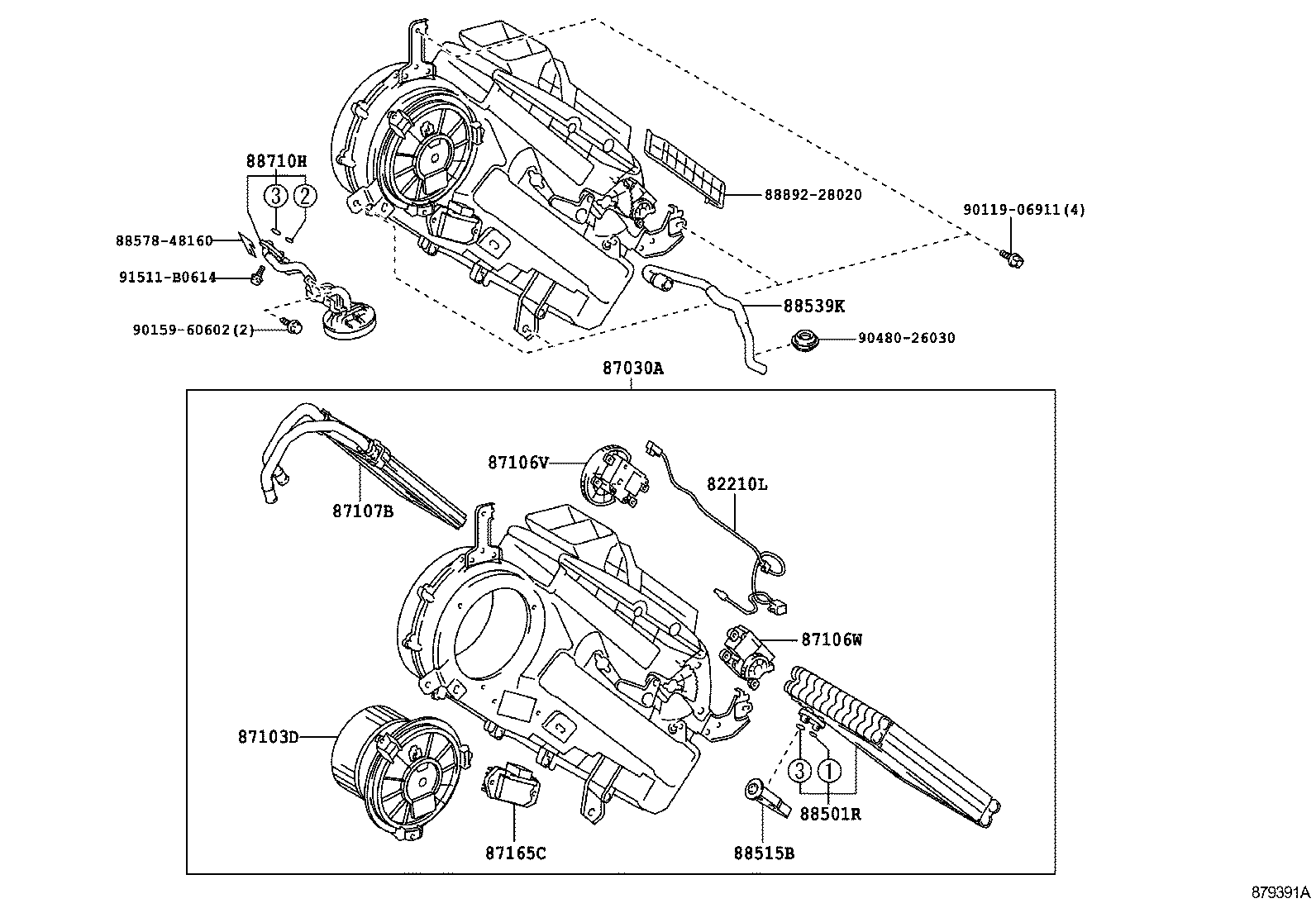 82212-48010 HARNESS ASSY, AIR CONDITIONER product image