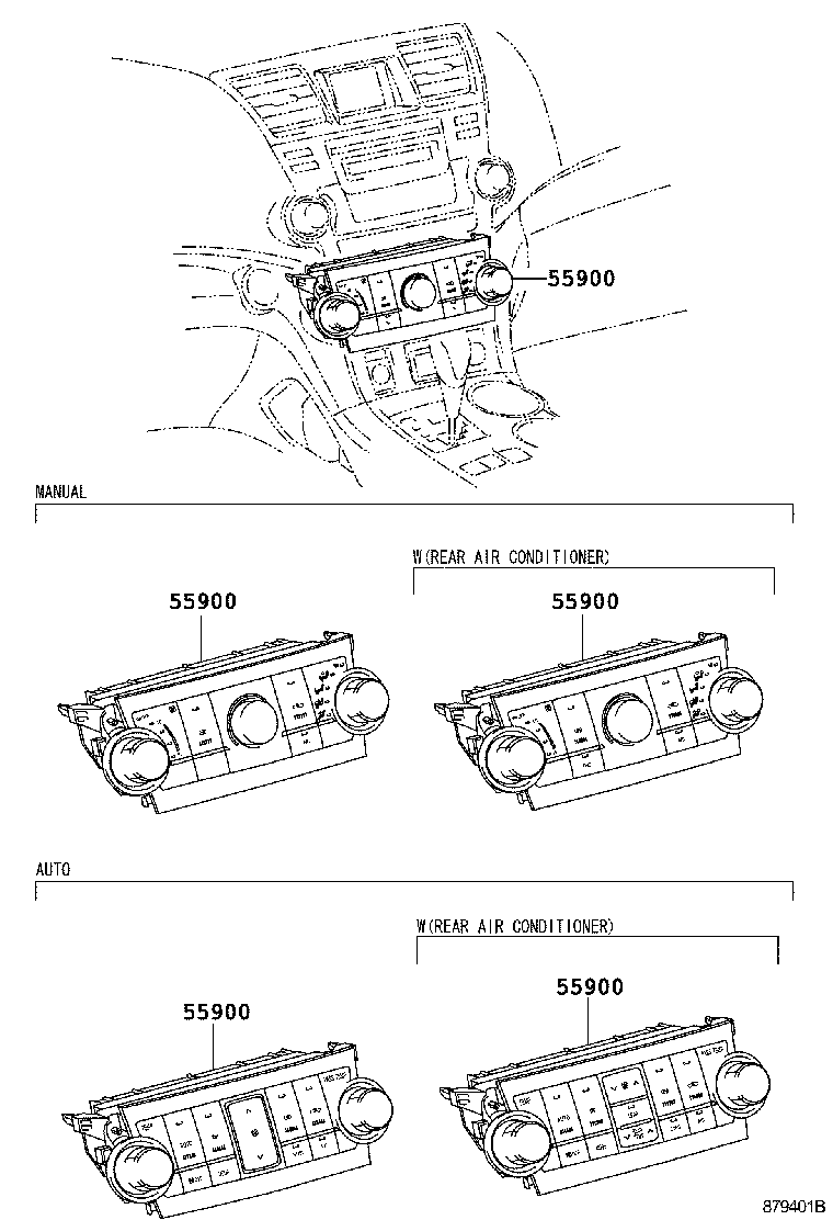 Toyota 55843-48070 DUCT, HEATER TO REGISTER, NO.1