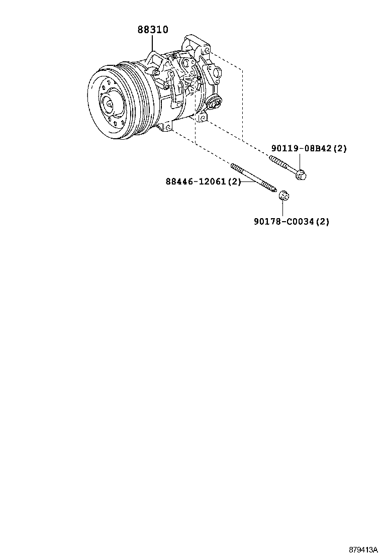 88320-02120 COMPRESSOR ASSY, COOLER product image