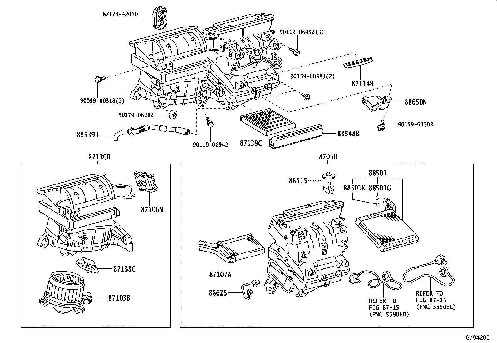 87050-12450 RADIATOR ASSY, AIR CONDITIONER product image