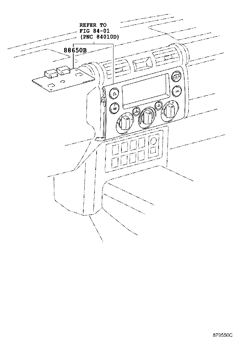 55844-35100 DUCT, HEATER TO REGISTER, NO.2 product image