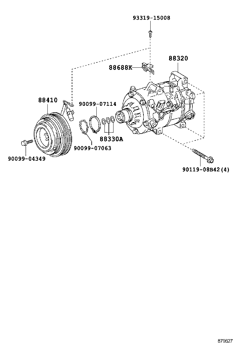 88320-72010 COMPRESSOR ASSY, COOLER product image