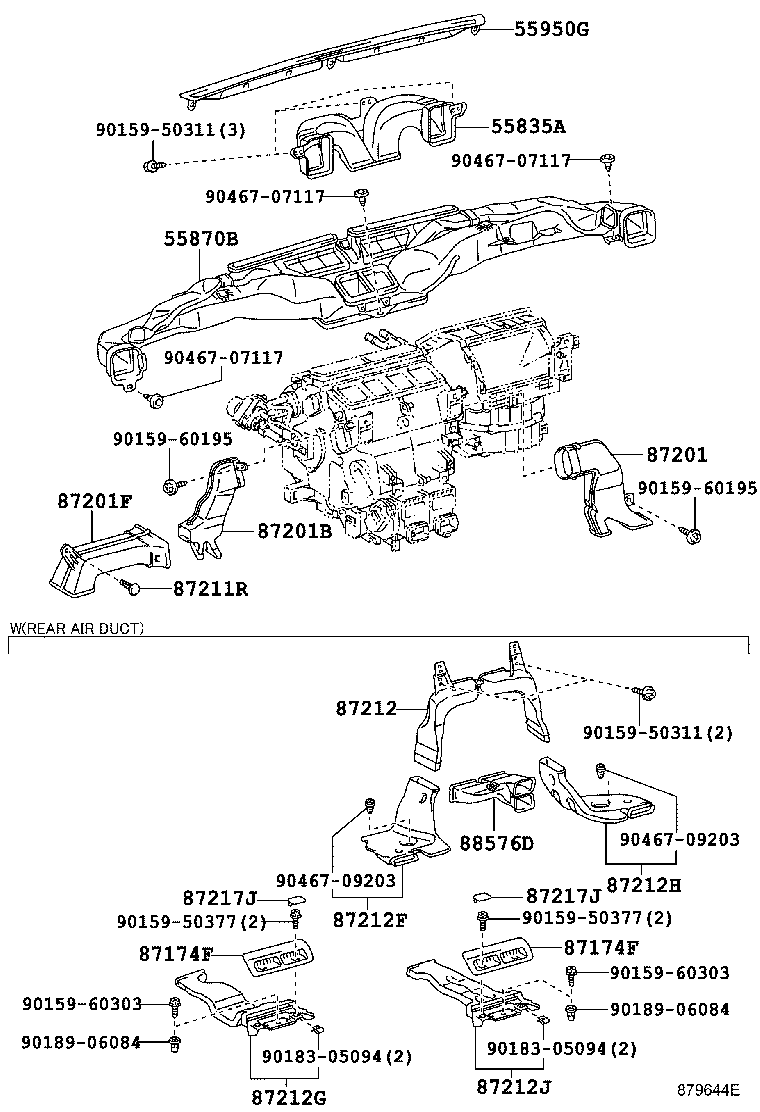 55905-60C70 KNOB SUB-ASSY, CONTROL product image