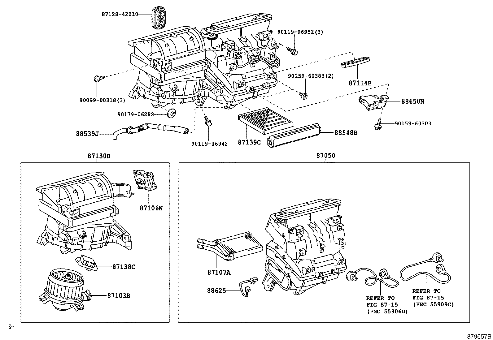 87050-12450 RADIATOR ASSY, AIR CONDITIONER product image