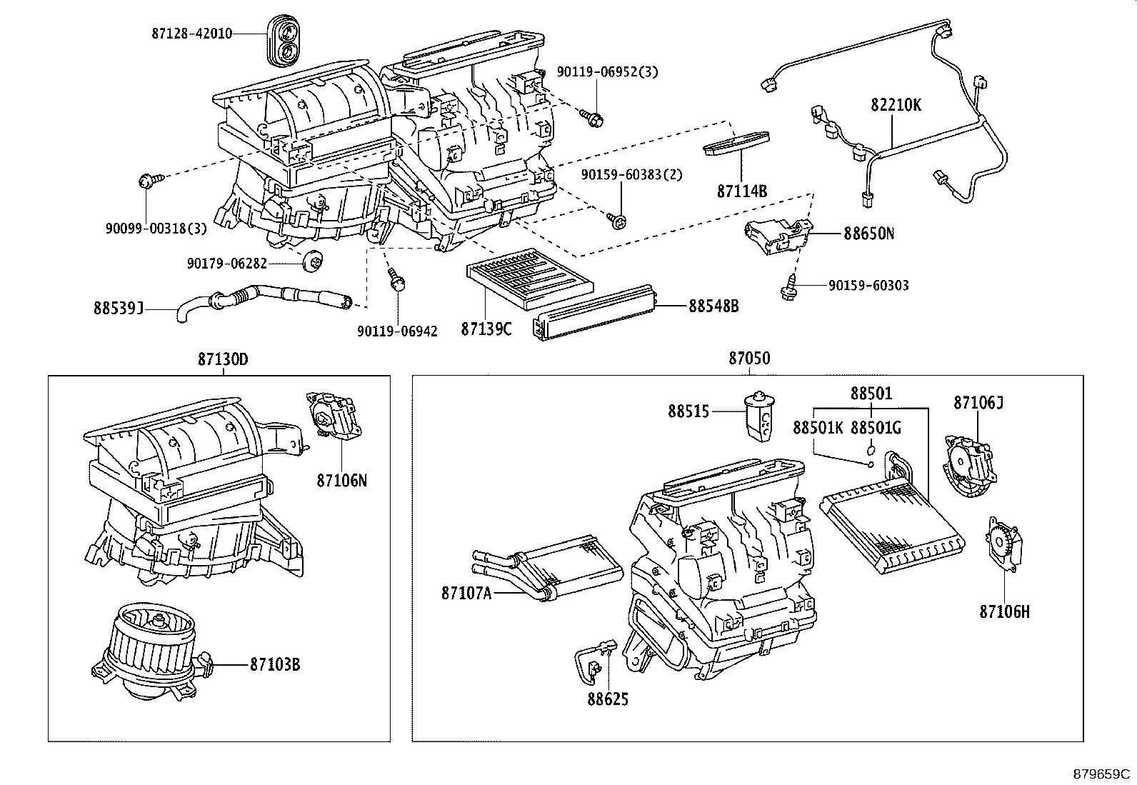 87050-12450 RADIATOR ASSY, AIR CONDITIONER product image