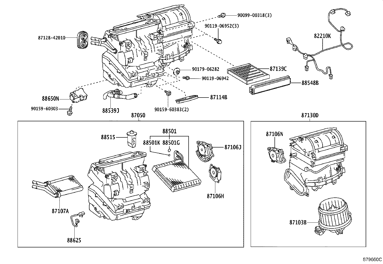 87050-12450 RADIATOR ASSY, AIR CONDITIONER product image