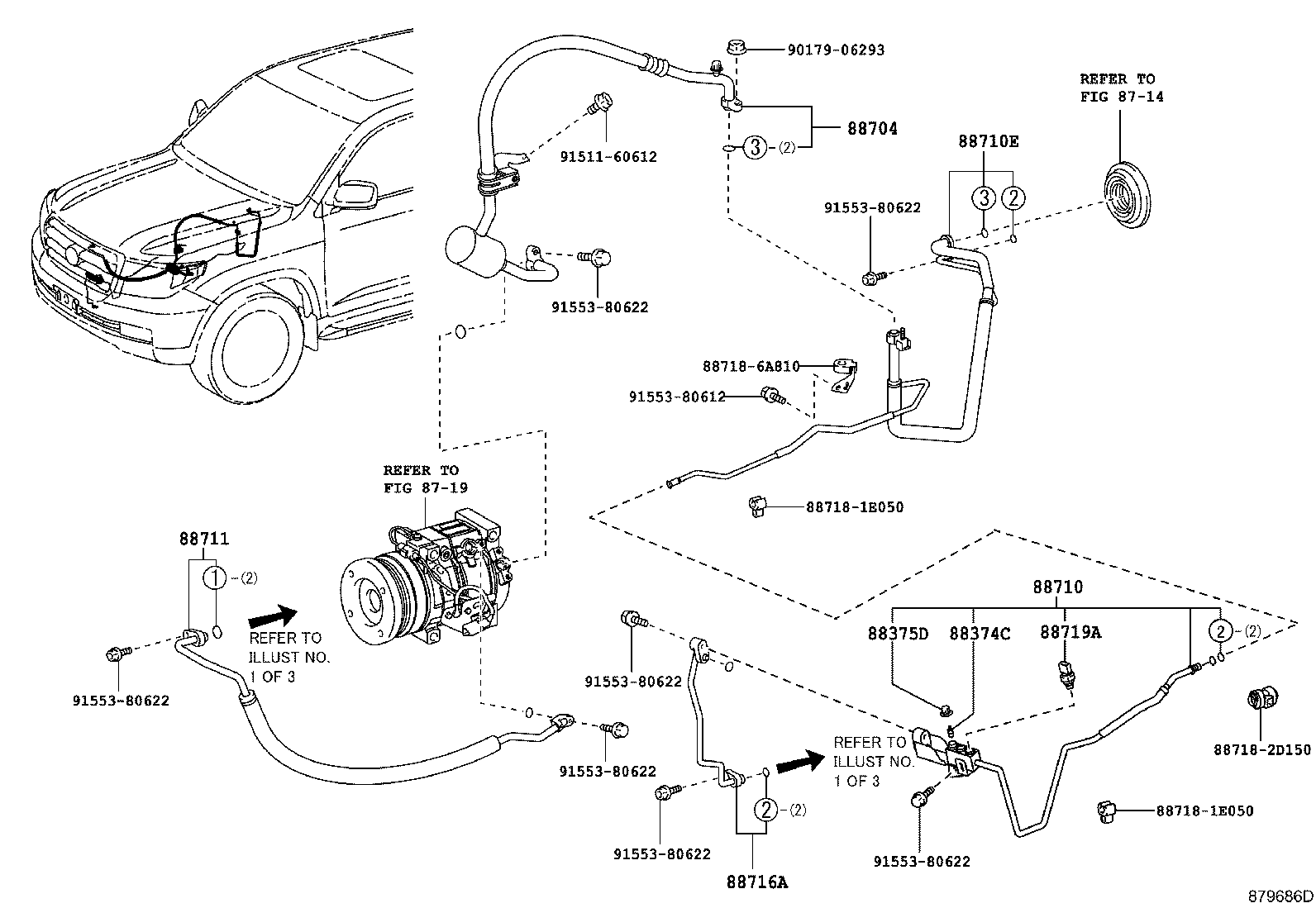88460-60410 CONDENSER ASSY, COOLER product image