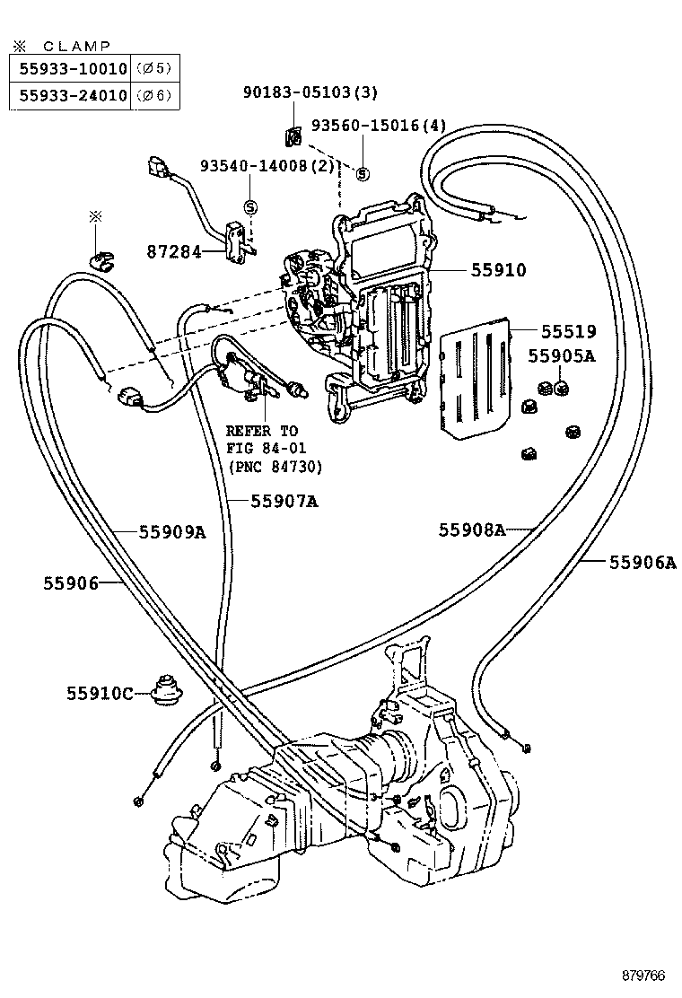 55910-36080 CONTROL ASSY, HEATER OR BOOST VENTILATOR product image