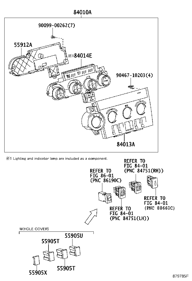 55844-0C040 DUCT, HEATER TO REGISTER, NO.2 product image