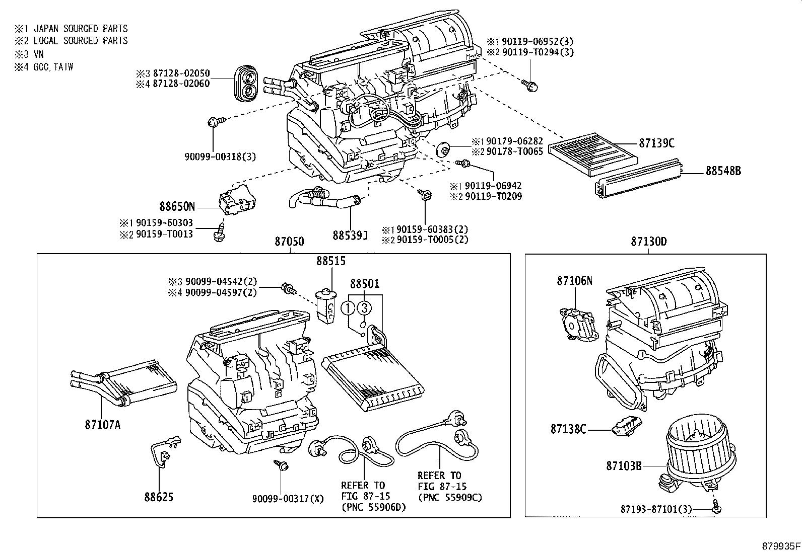 88515-02400 VALVE, COOLER EXPANSION product image