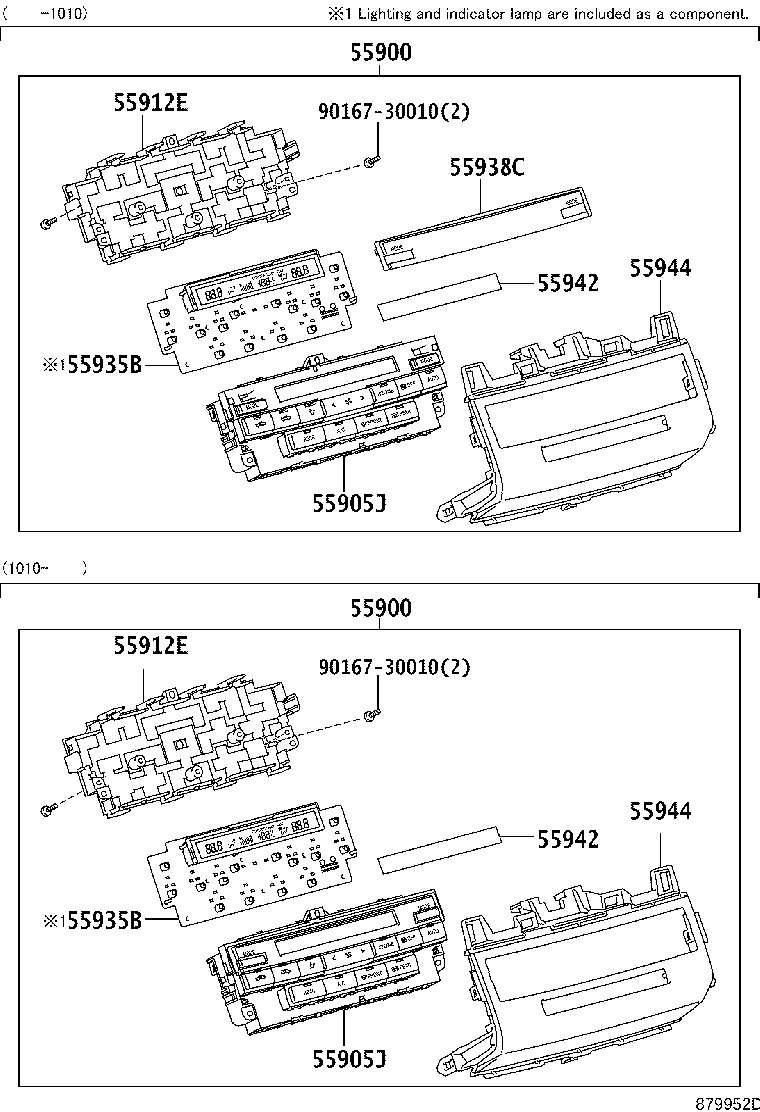 55870-0G030 DUCT ASSY, HEATER TO REGISTER product image