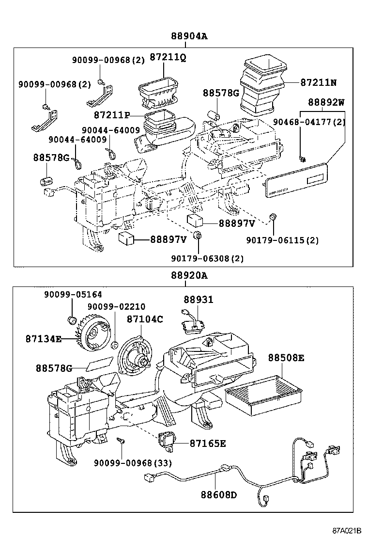 88920-30180 PURIFIER ASSY, AIR product image