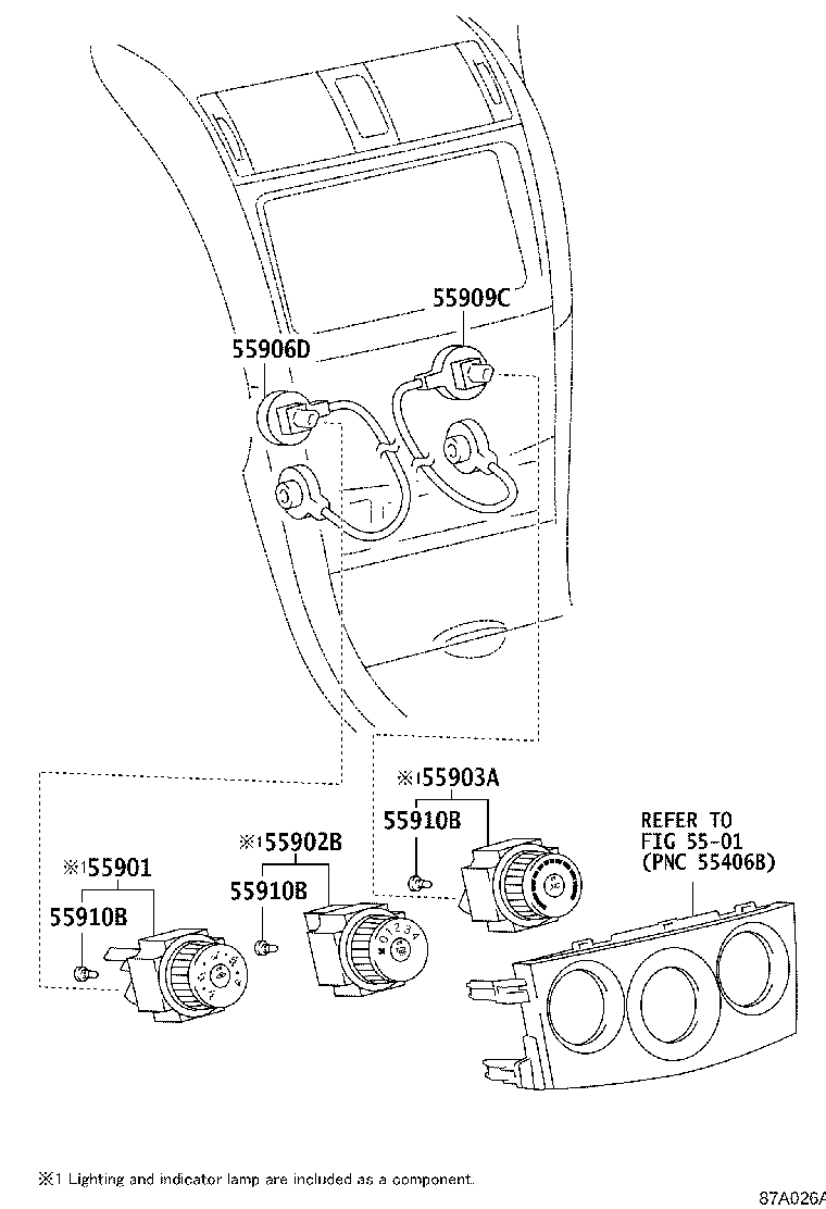 55085-02070 DUCT SUB-ASSY, HEATER TO REGISTER, NO.2 product image