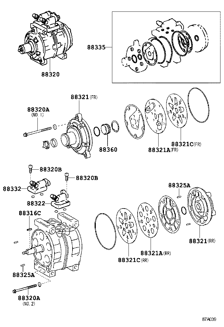 04881-36020 GASKET KIT, OVERHAUL product image