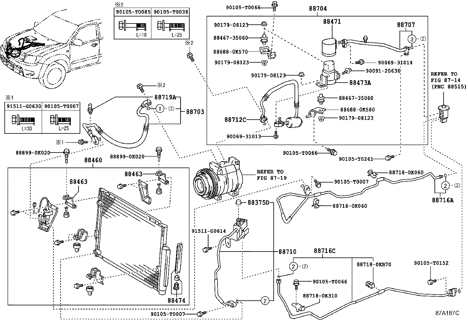 88460-0K080 CONDENSER ASSY, COOLER product image