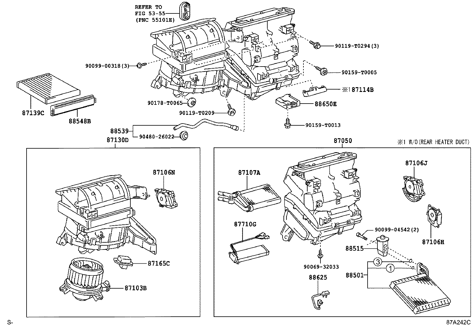 87010-0K331 UNIT ASSY, AIR CONDITIONER product image