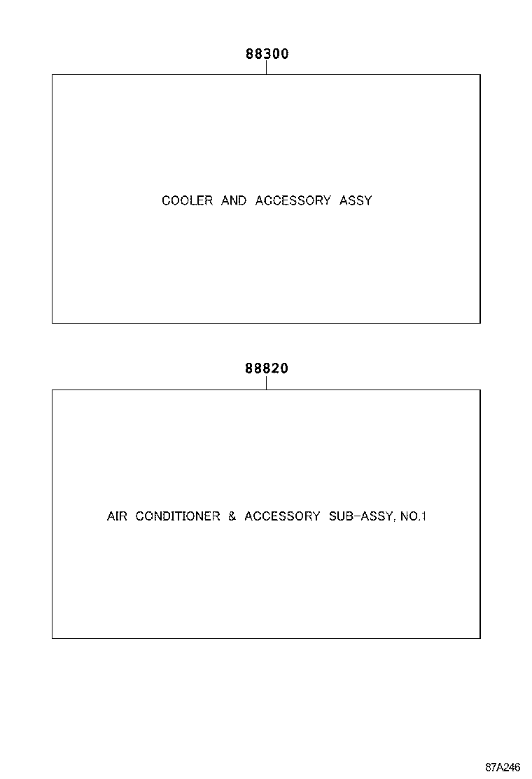 88300-52531 COOLER & ACCESSORY ASSY product image