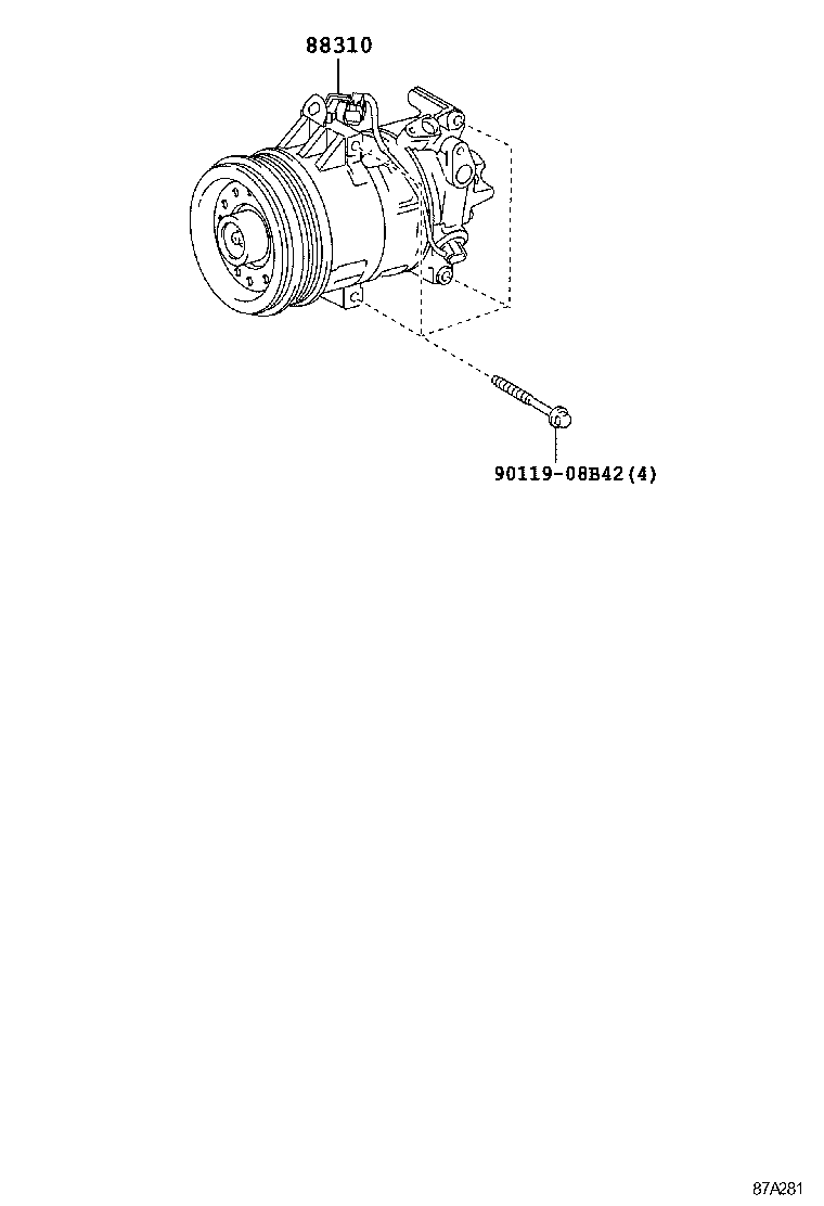 88320-02150 COMPRESSOR ASSY, COOLER product image