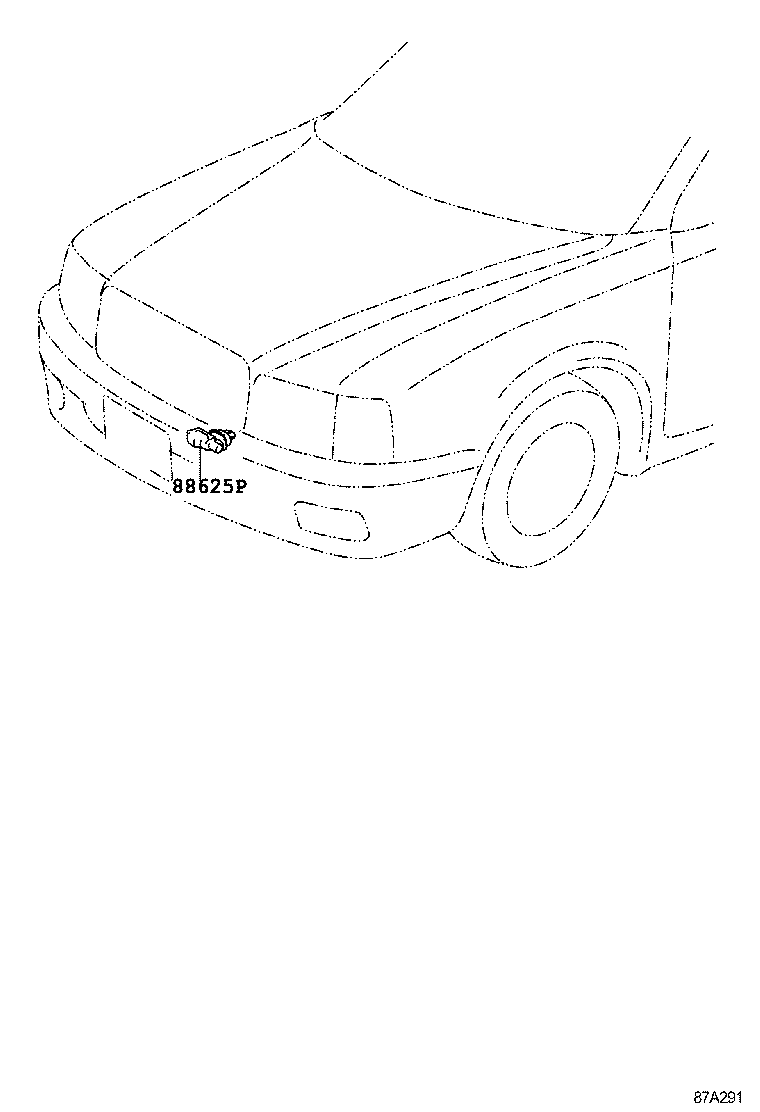 55870-43010 DUCT, HEATER TO REGISTER, NO.2 product image