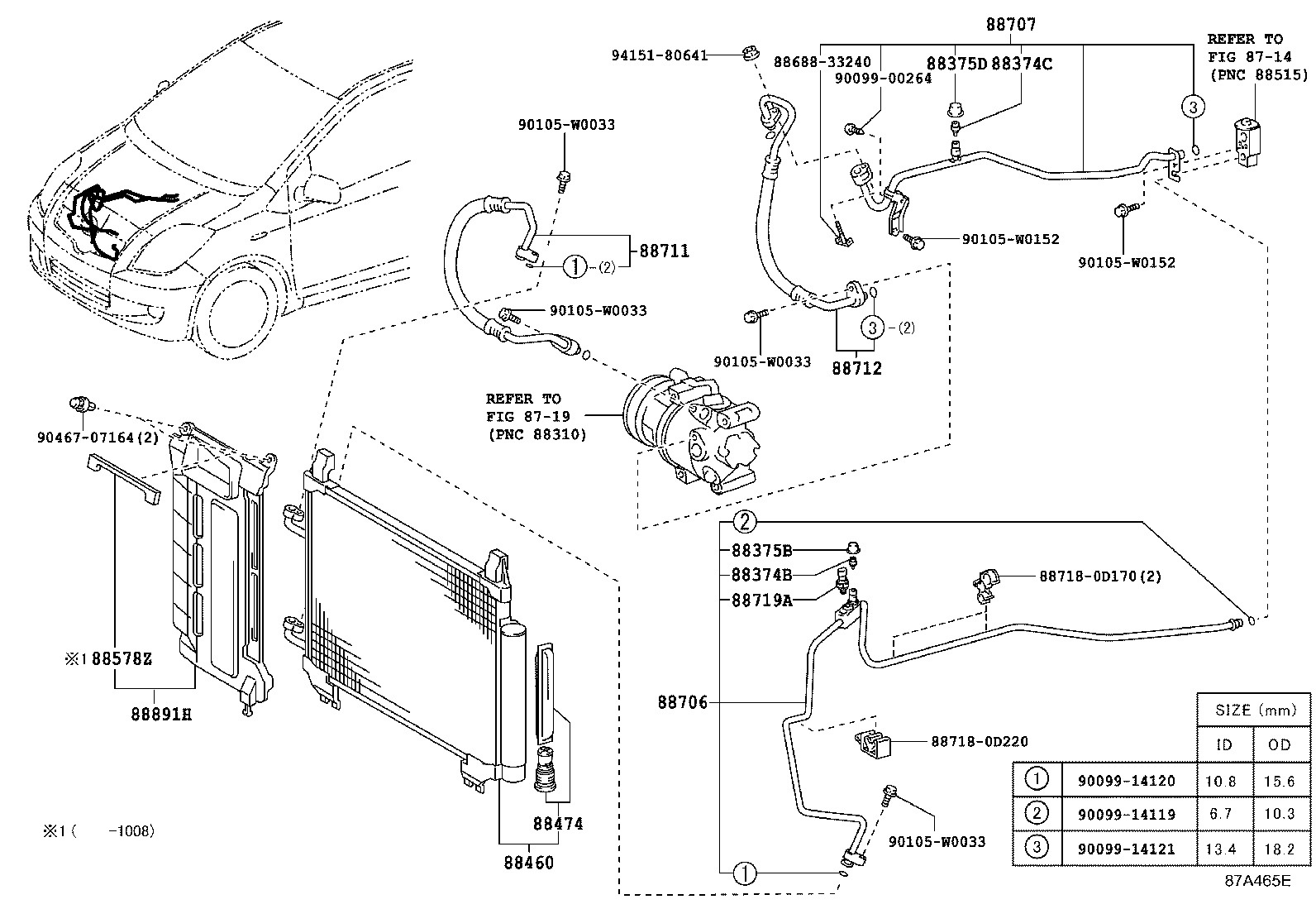 Thumbnail 2 for 88460-0D050