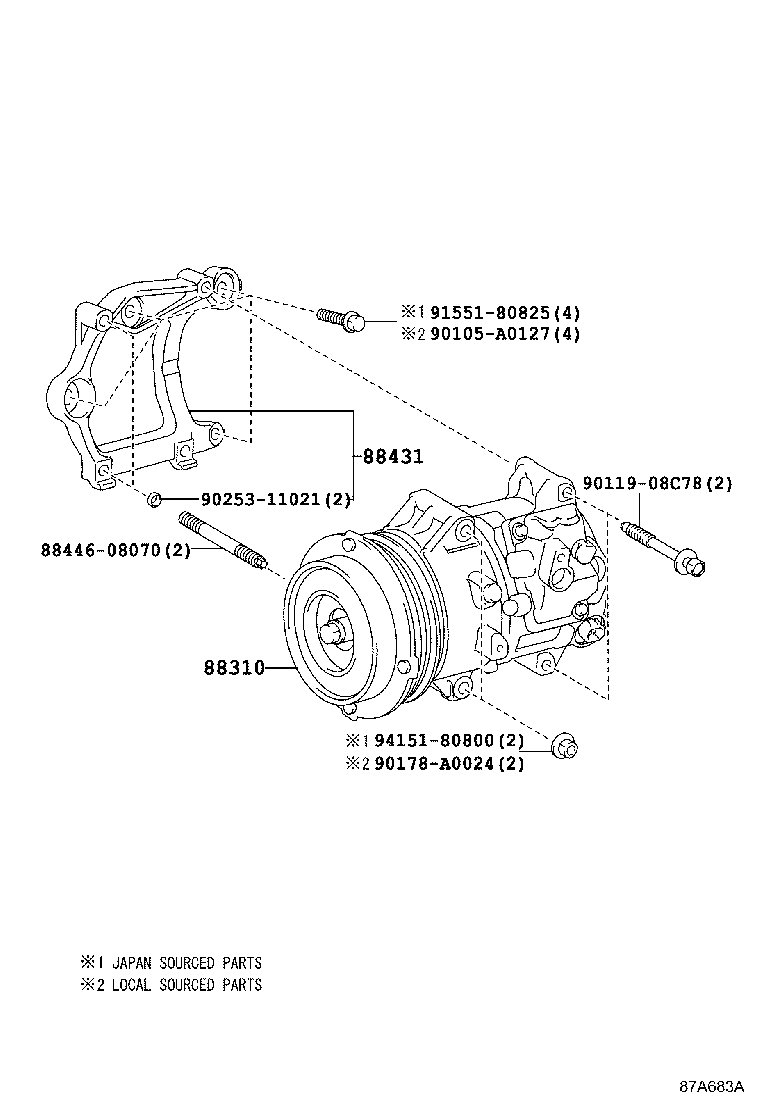 Thumbnail 2 for 88310-0T020