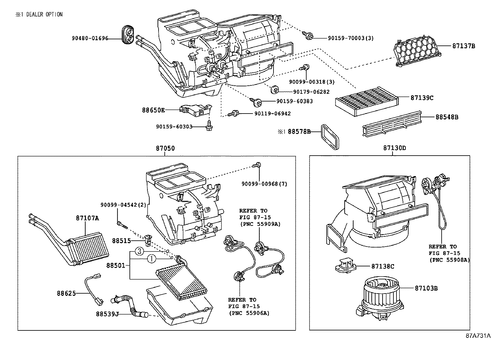 82212-52041 HARNESS ASSY, AIR CONDITIONER product image