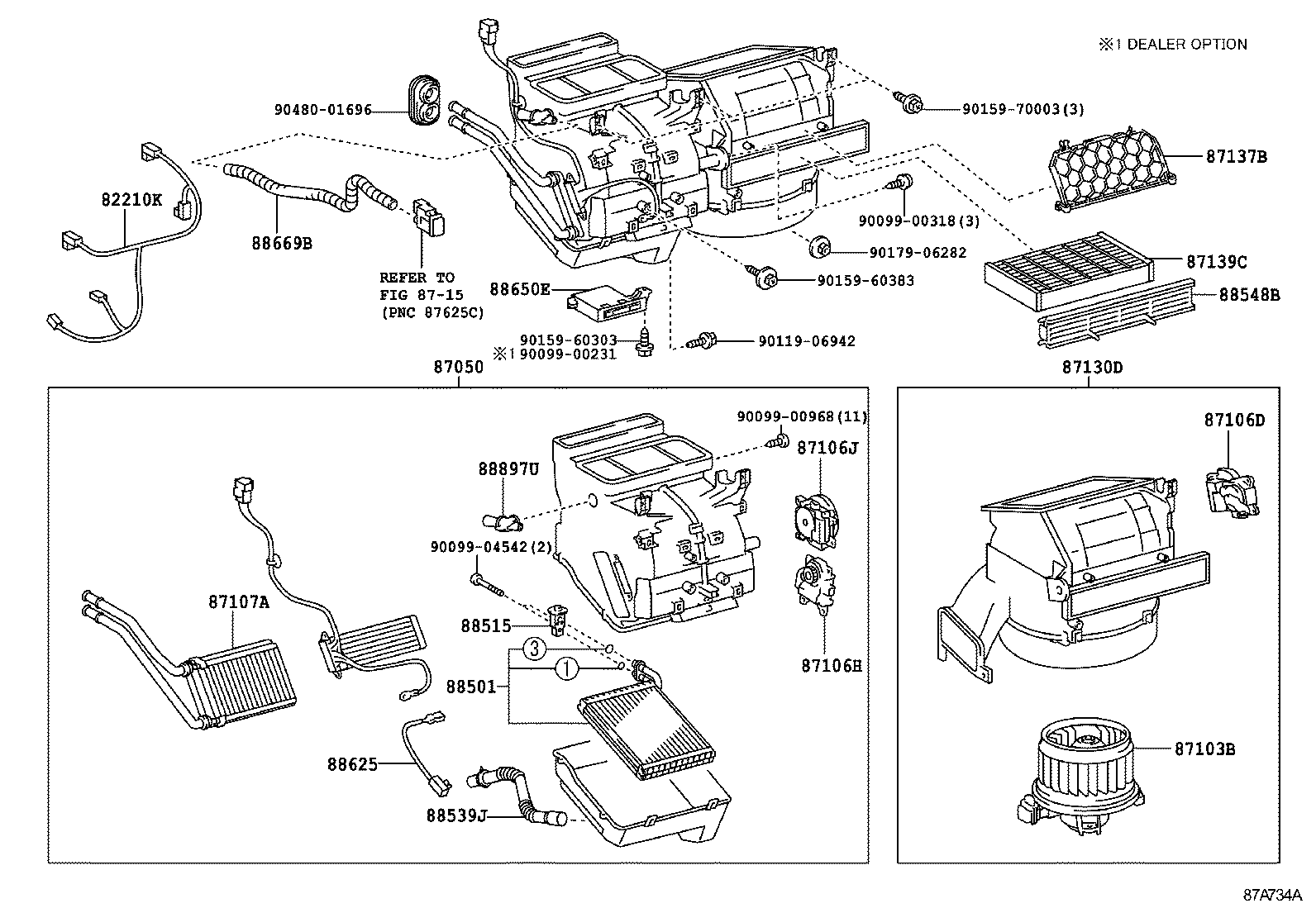 82212-52041 HARNESS ASSY, AIR CONDITIONER product image