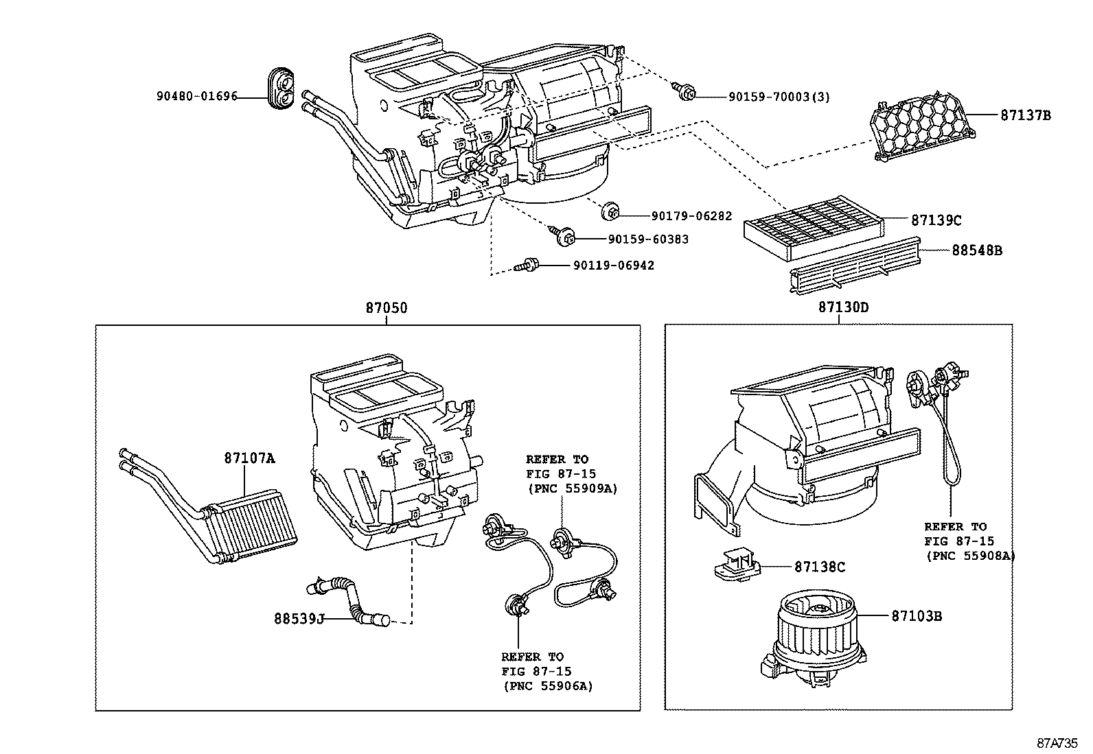 82212-52041 HARNESS ASSY, AIR CONDITIONER product image