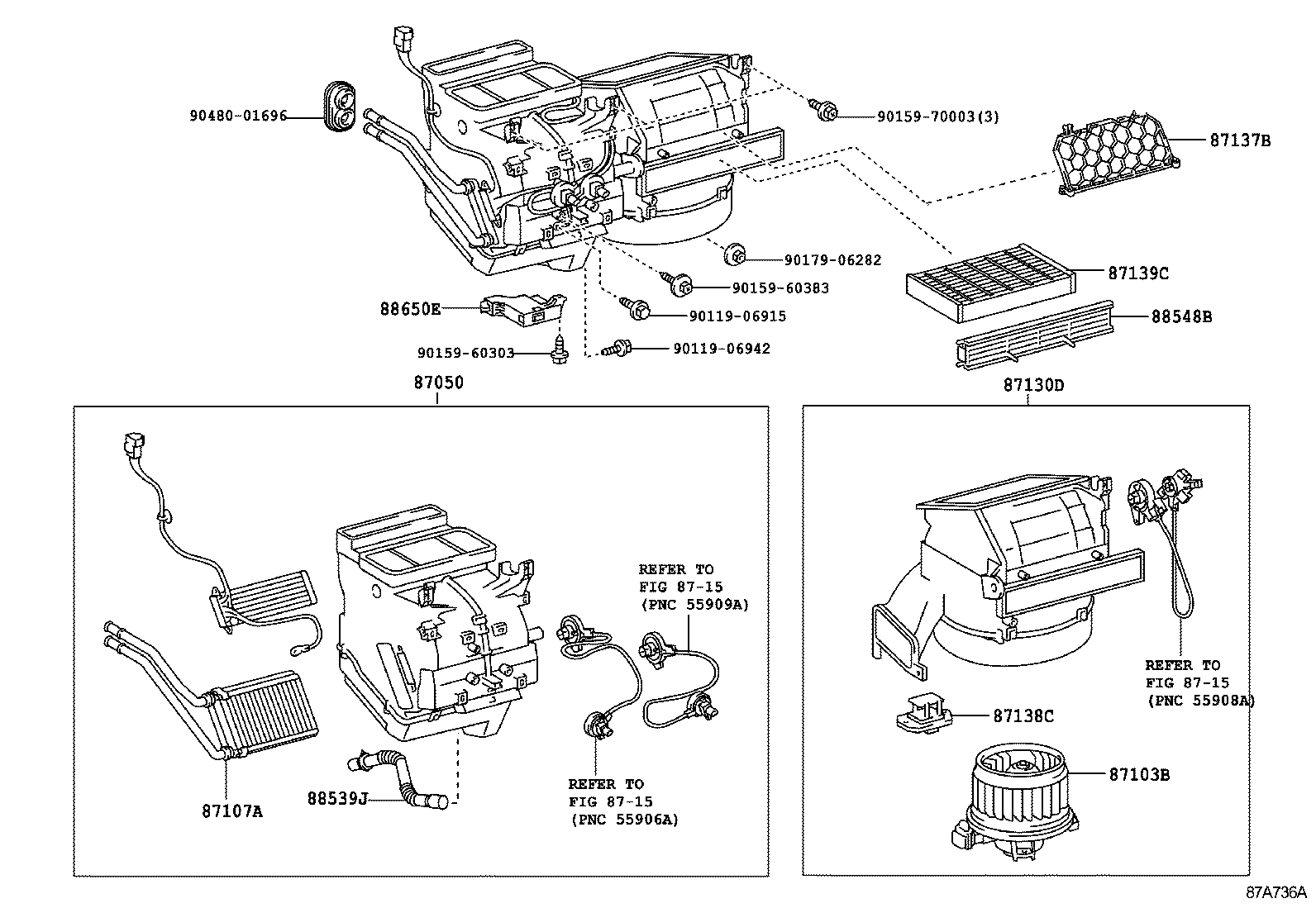82212-52041 HARNESS ASSY, AIR CONDITIONER product image