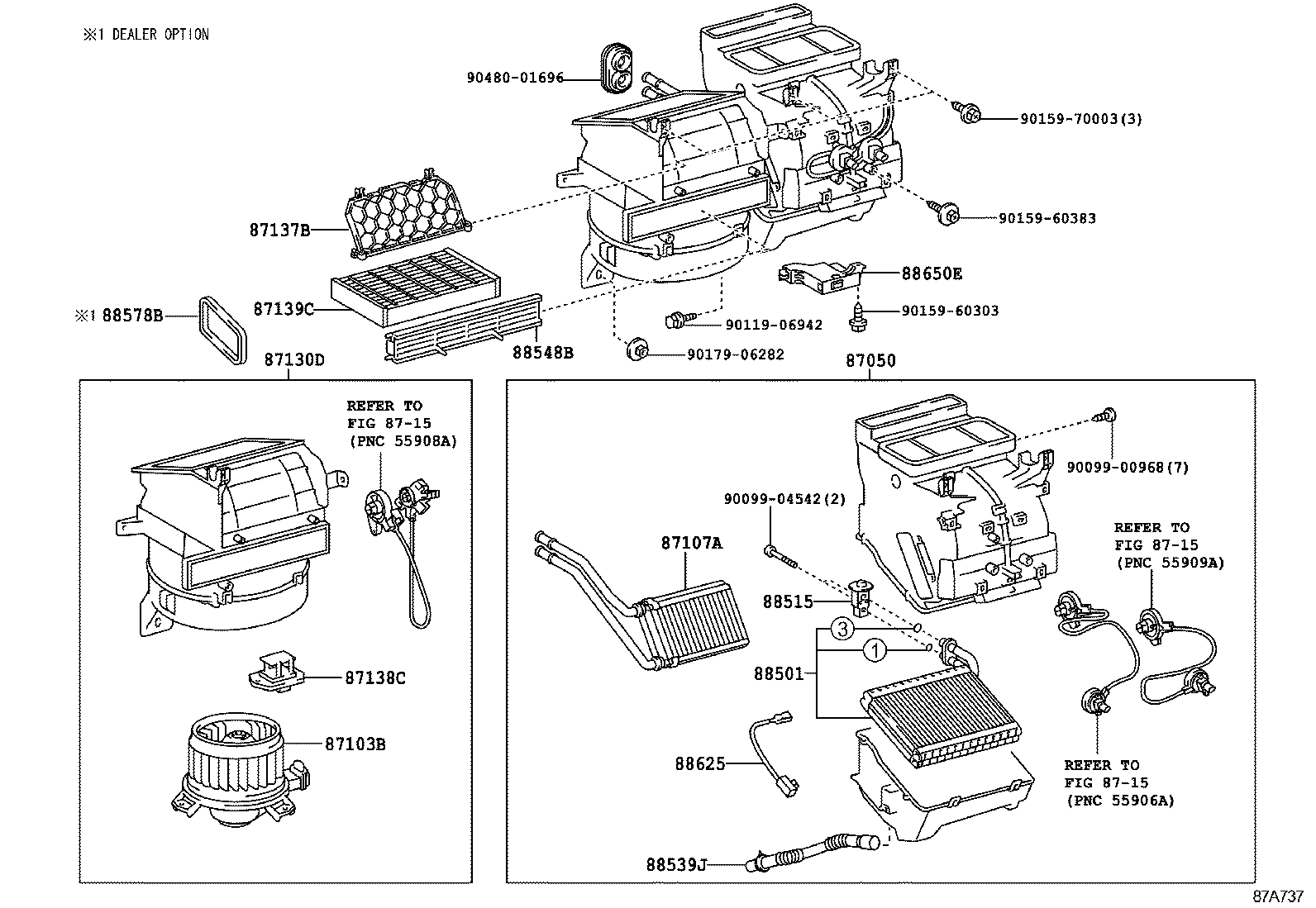 82212-52041 HARNESS ASSY, AIR CONDITIONER product image