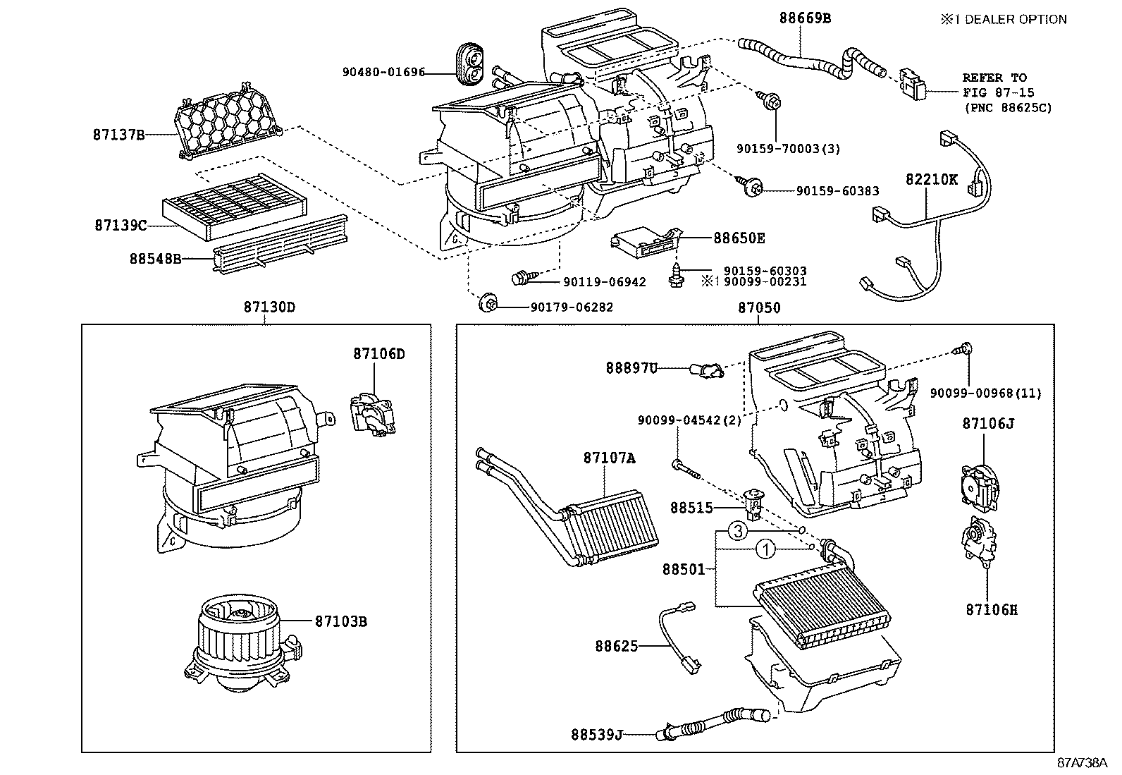 82212-52041 HARNESS ASSY, AIR CONDITIONER product image