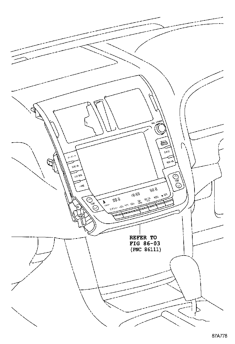 62972-30190 DUCT, AIR, REAR ROOF NO.4 product image