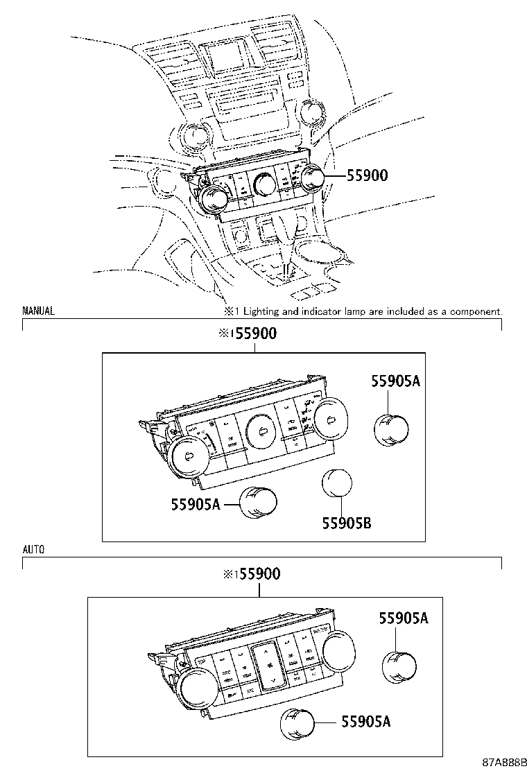 87201-0E080 DUCT SUB-ASSY, AIR, NO.4 product image