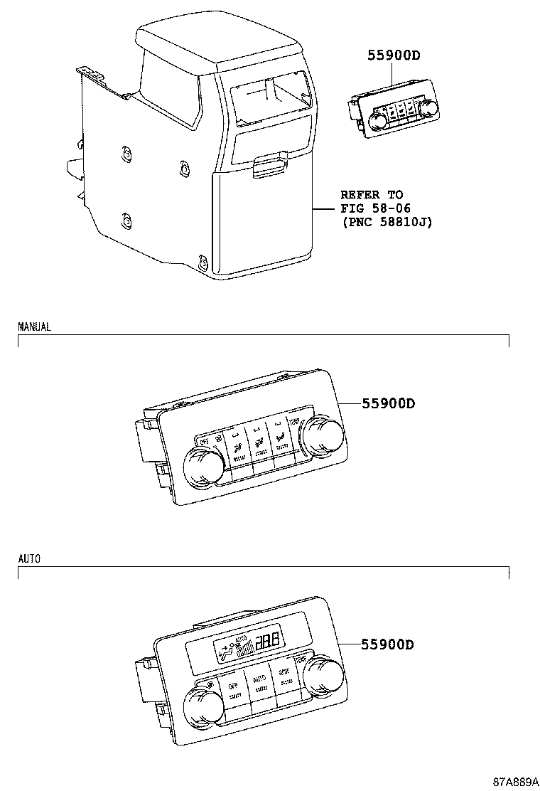 87201-0E080 DUCT SUB-ASSY, AIR, NO.4 product image