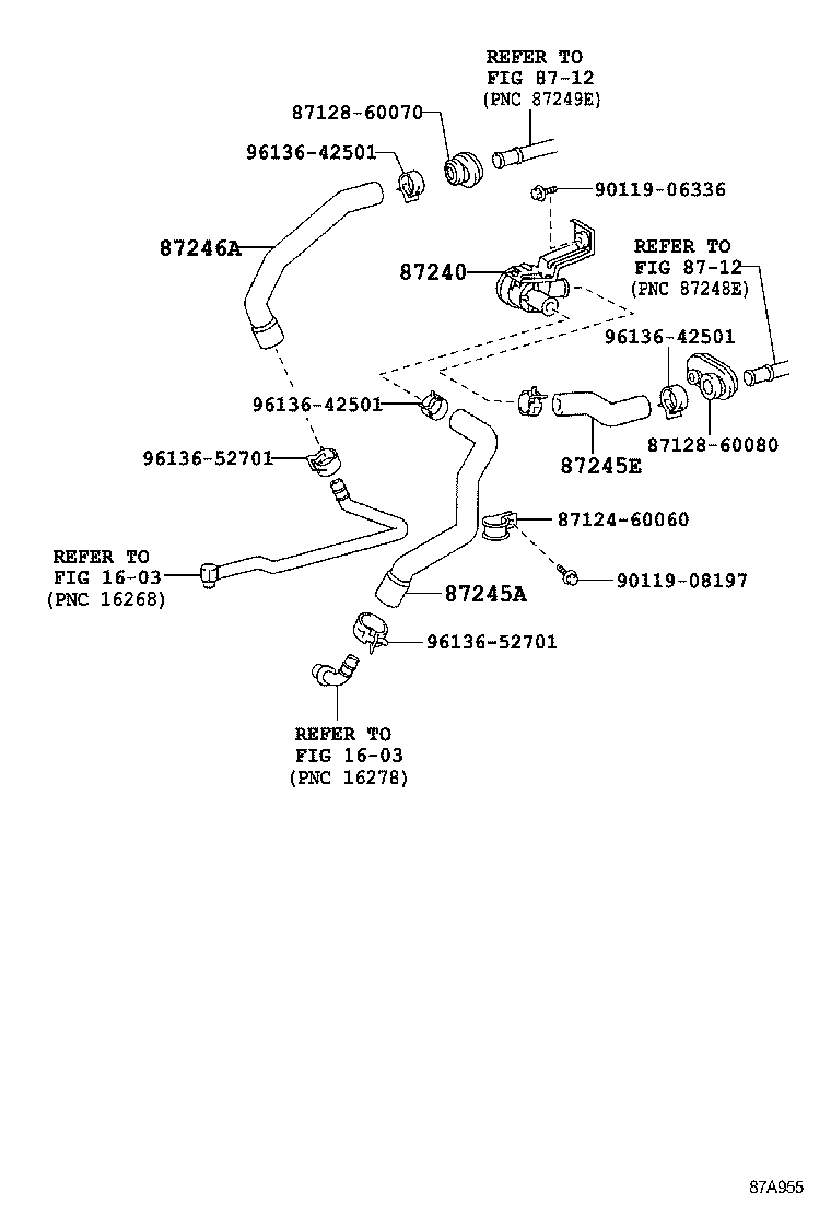 87240-60210 VALVE ASSY, HEATER WATER product image