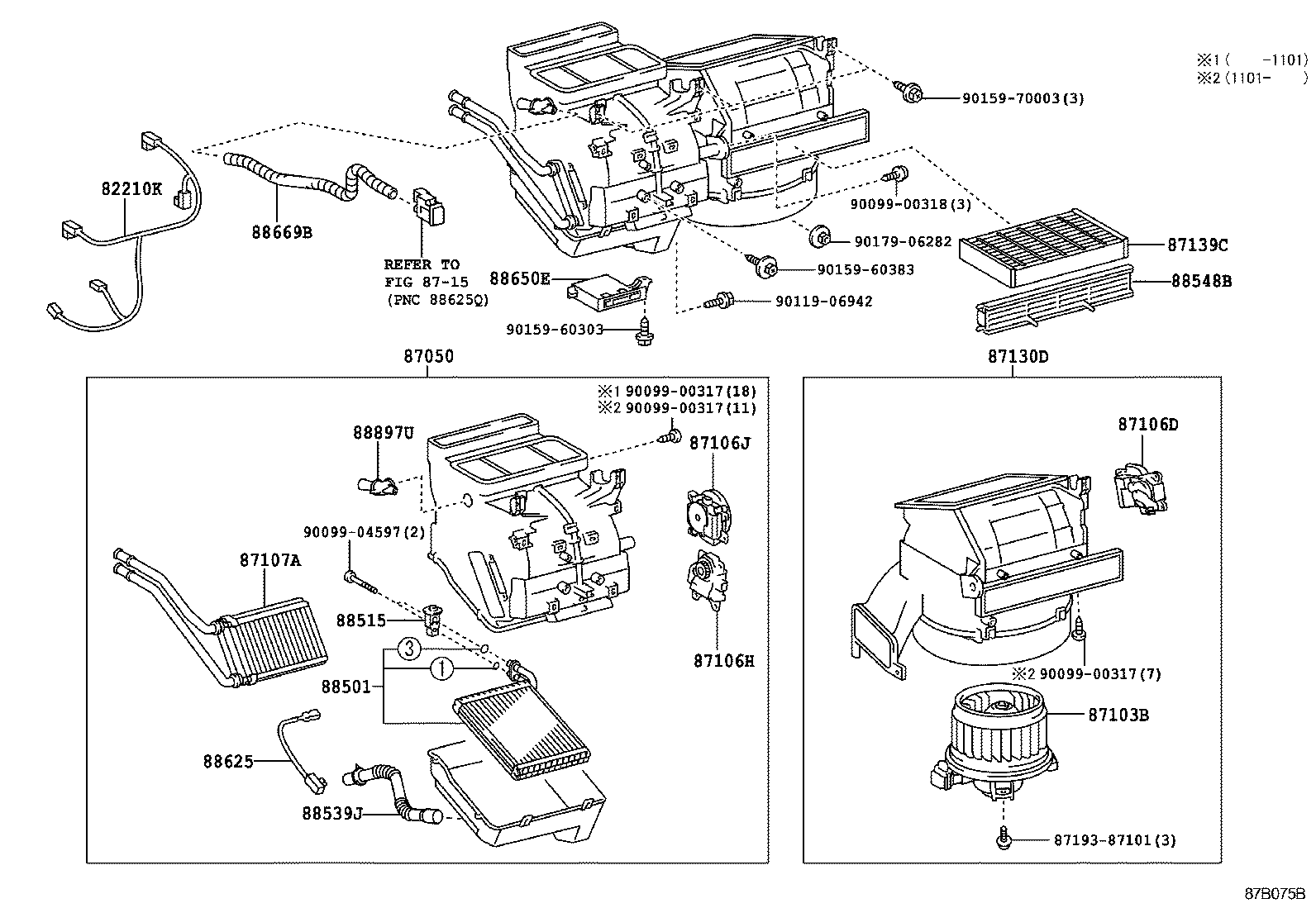 88515-0D070 VALVE, COOLER EXPANSION product image