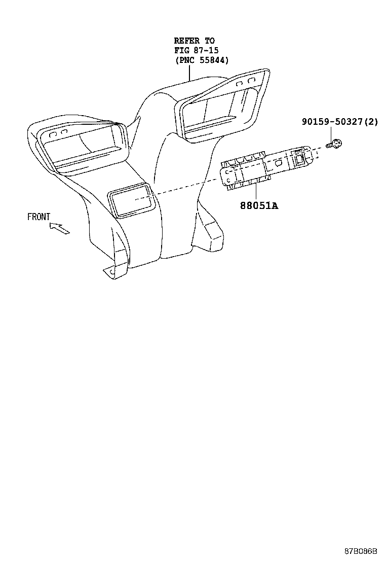82212-50060 HARNESS SUB-ASSY, AIR PURIFIER product image